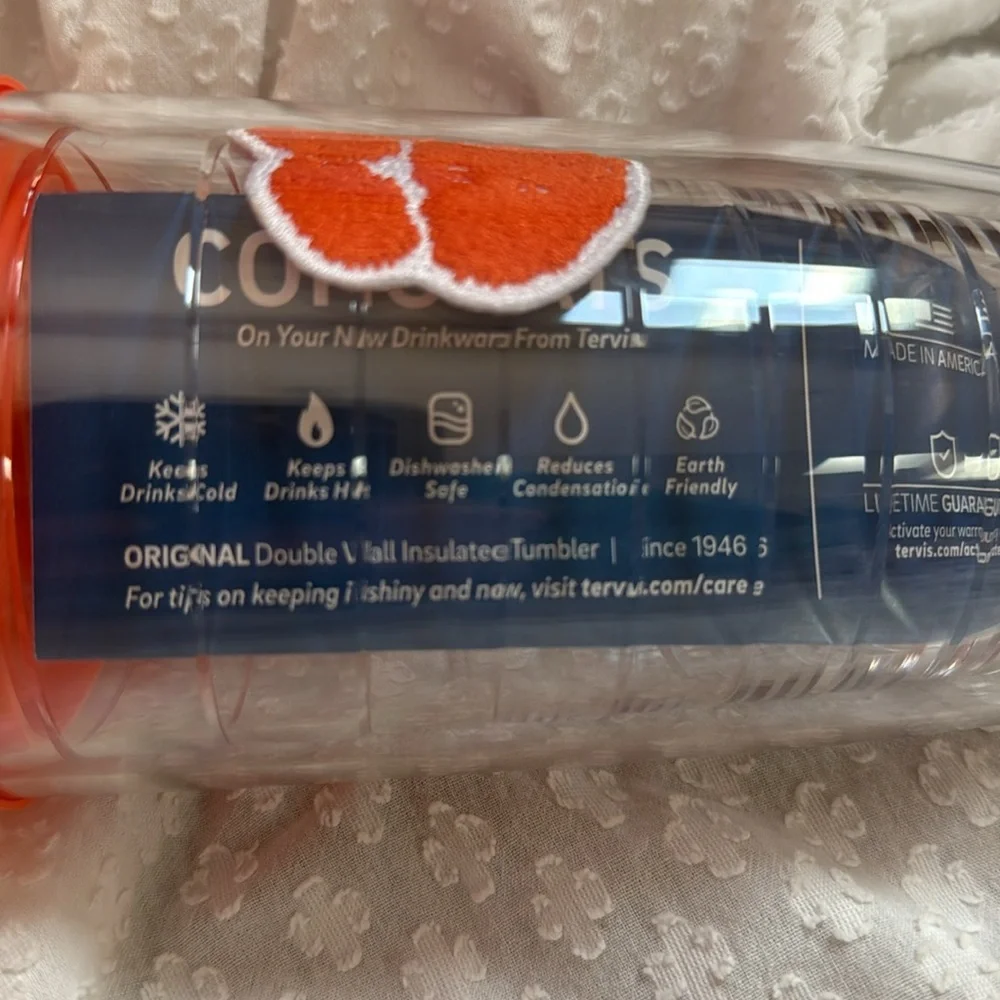 Tervis Clemson Paw Cup 16oz
